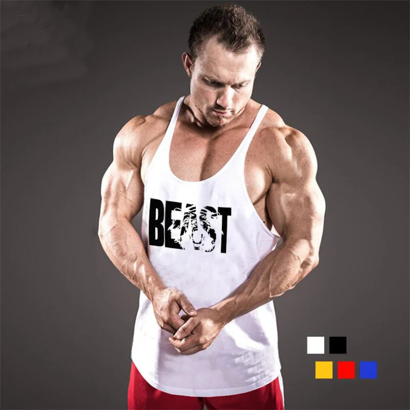 Just Gym Stringers Mens Tank Tops Sleeveless Shirt