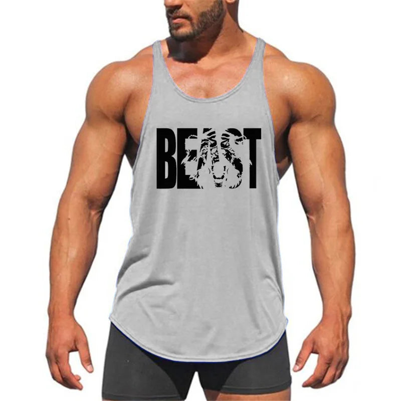Just Gym Stringers Mens Tank Tops Sleeveless Shirt