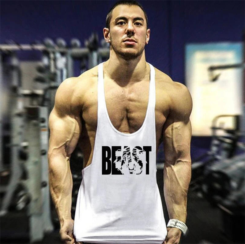 Just Gym Stringers Mens Tank Tops Sleeveless Shirt