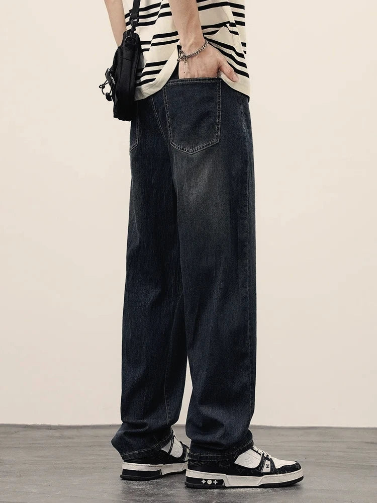 New Men Straight Vintage Fit Jeans