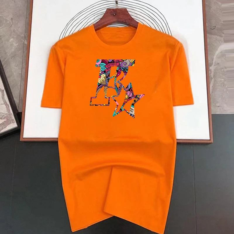 Men's and Women's New Star K Top Basic Cotton T-shirt