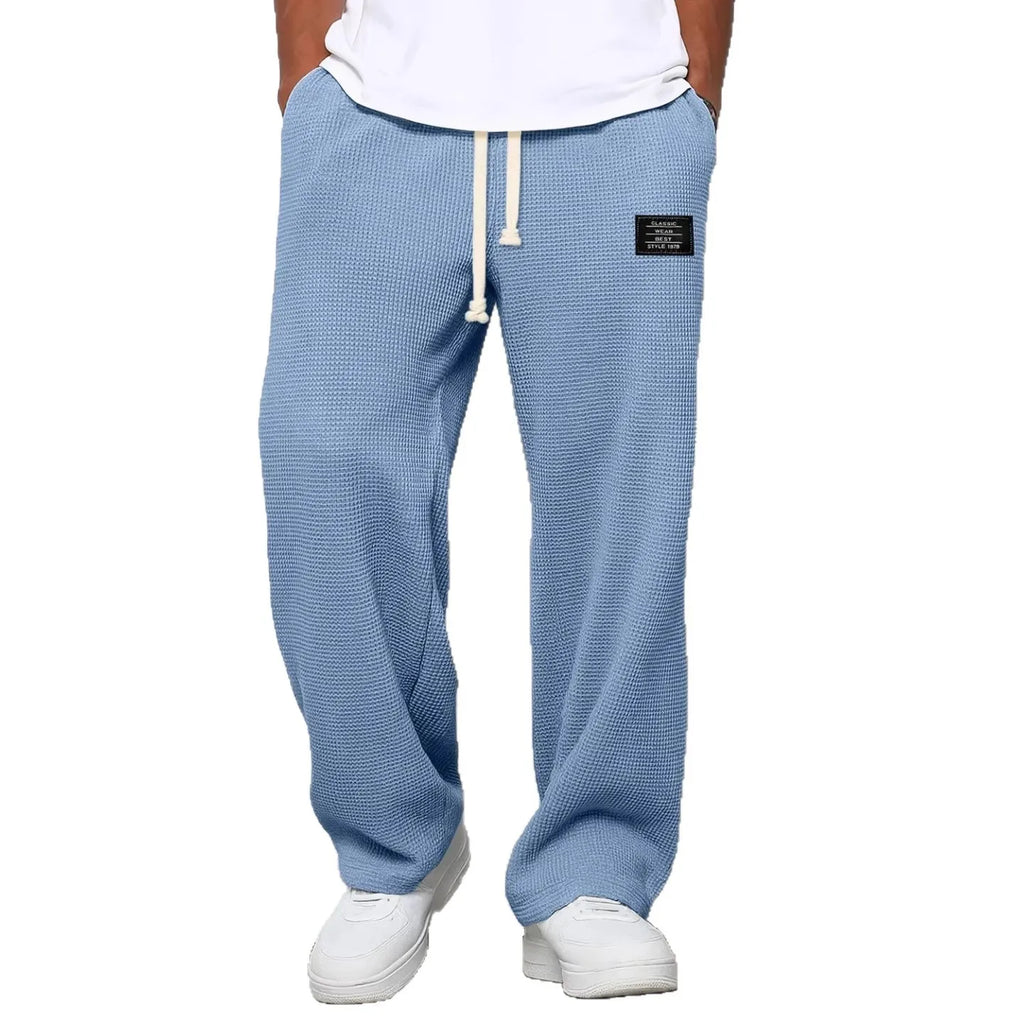 Straight-leg sweatpants