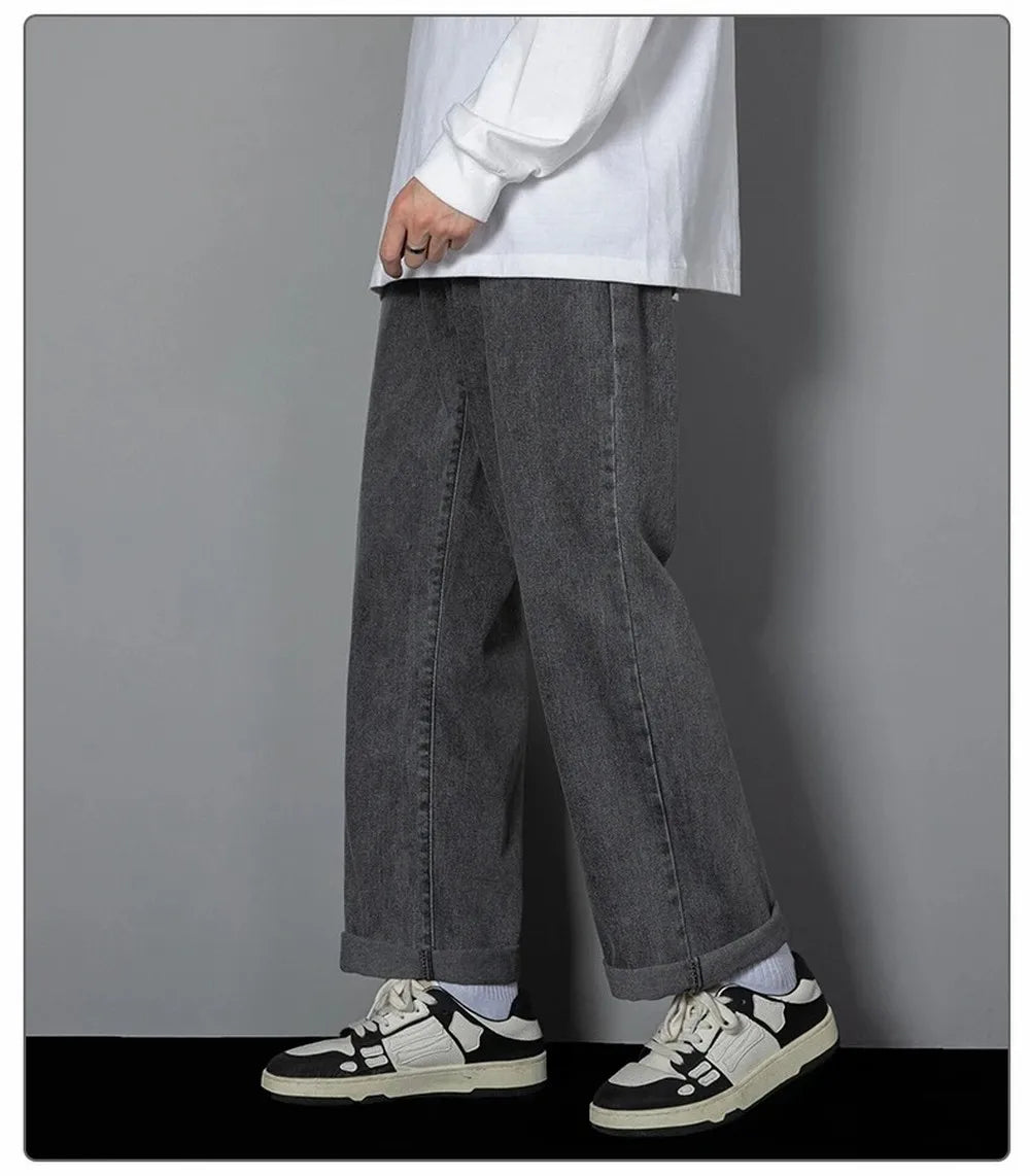 Men's Casual Long Jeans Classic