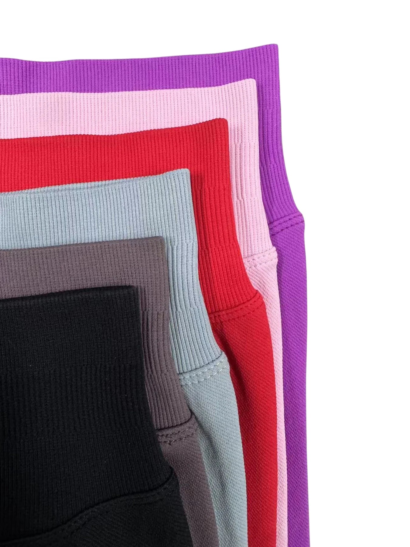 Pilates knit shorts medium intensity training high stretch