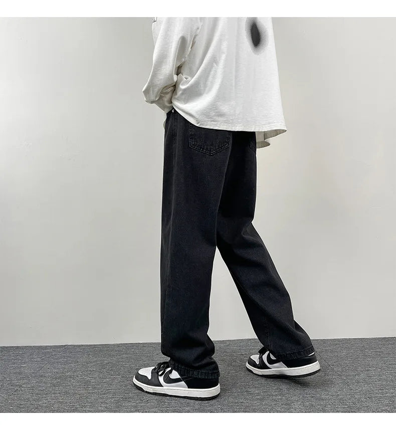 New Men's Straight & Wide Denim Jeans