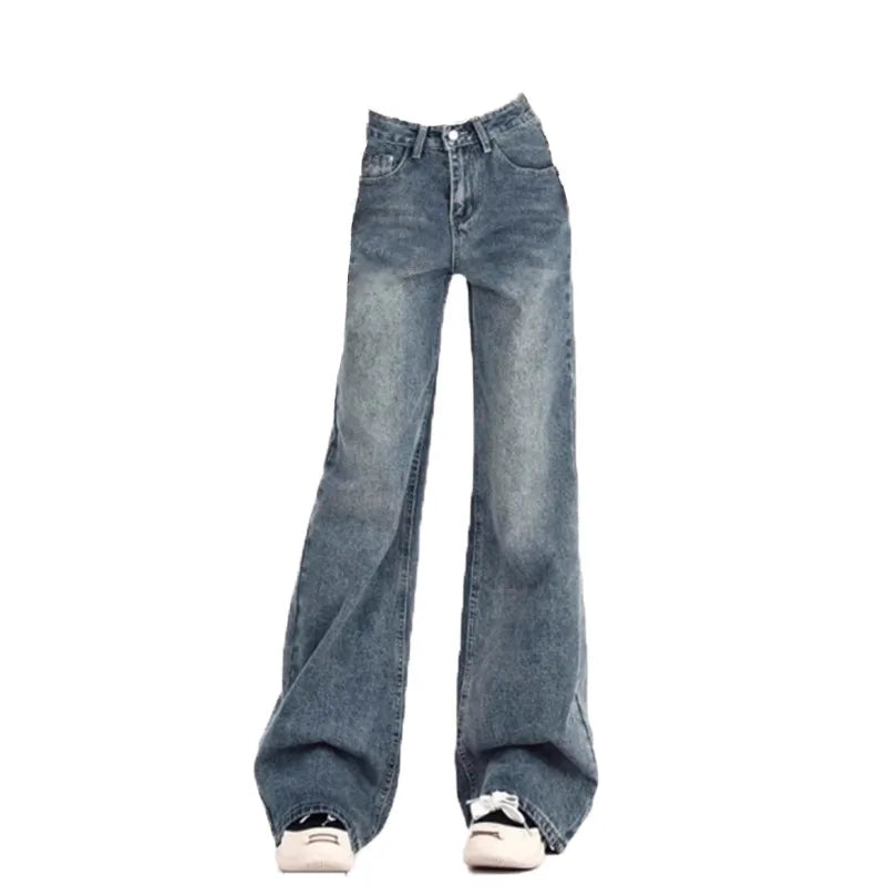 Ladies Jeans Flare Trousers Leisure