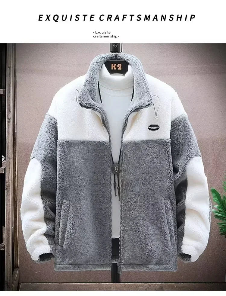 Winter Jackets New Men's Sherpa Lined Jacket