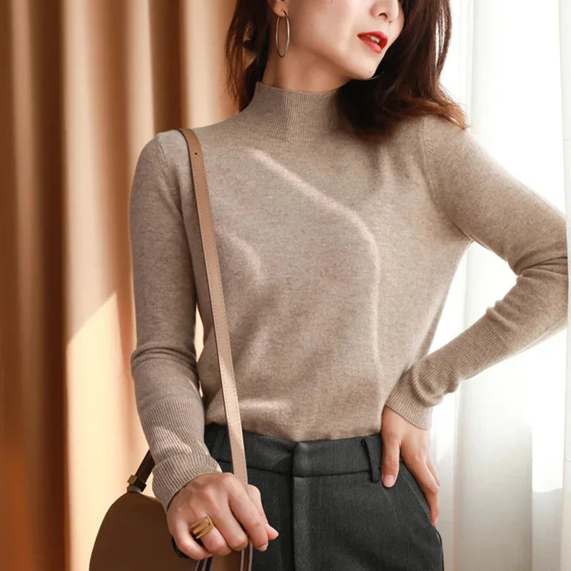Autumn Winter chic Bottom Sweaters
