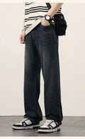 New Men Straight Vintage Fit Jeans