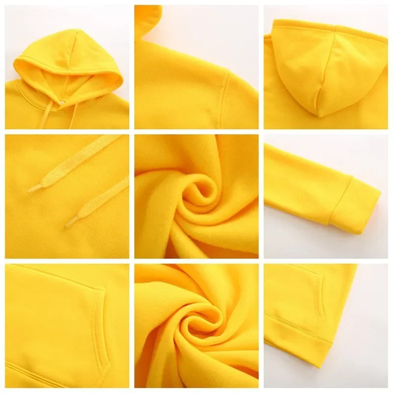 Men and Women Pullover Spring Autumn Casual Hoodie