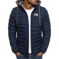 Winter men's warm zipper Hooded Jacket st
