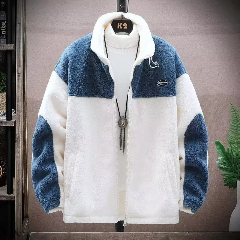 Winter Jackets New Men's Sherpa Lined Jacket