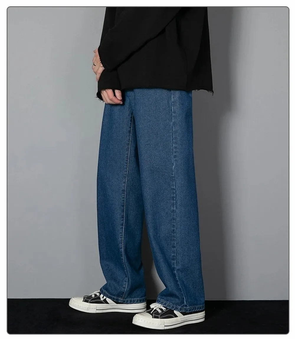 Men's Casual Long Jeans Classic