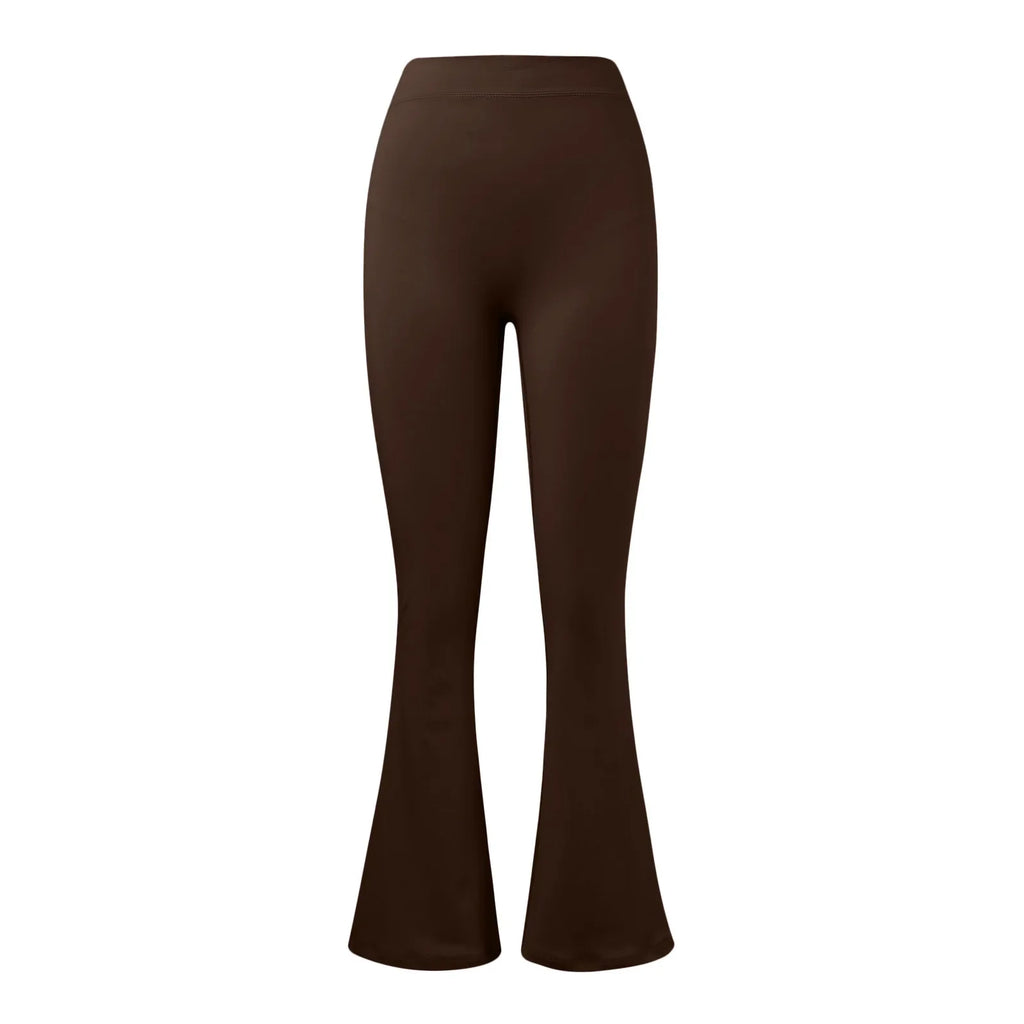 Fashion Micro Horn Leggings Women V-back Waist