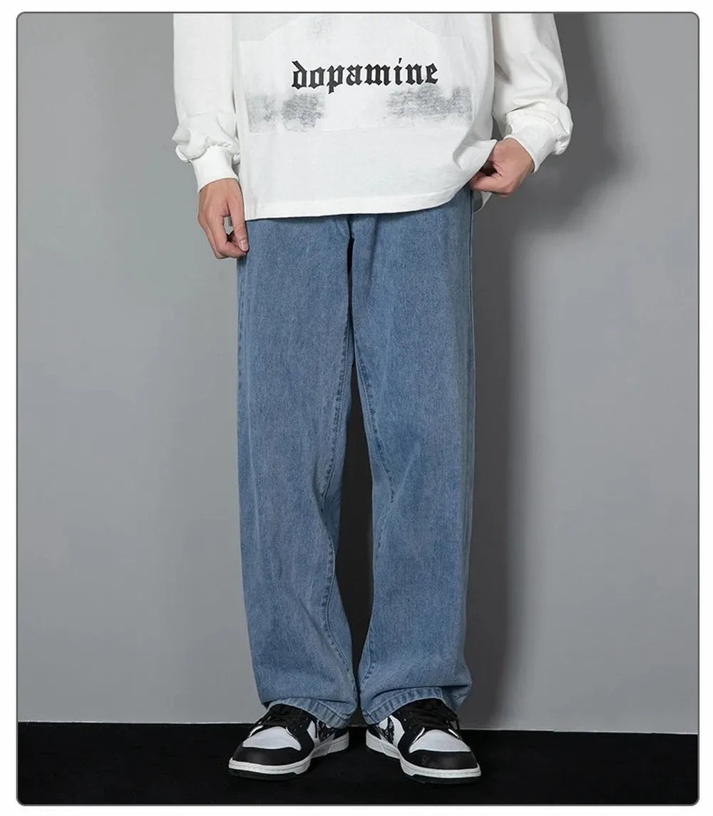 Men's Casual Long Jeans Classic