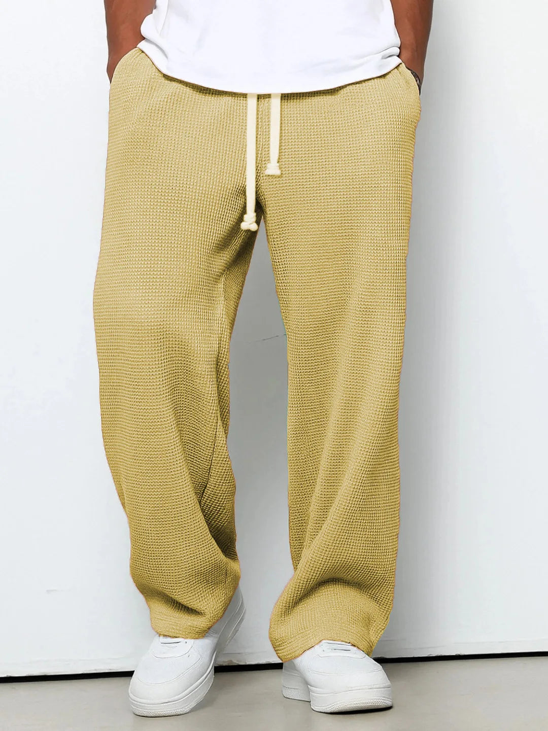 Straight-leg sweatpants