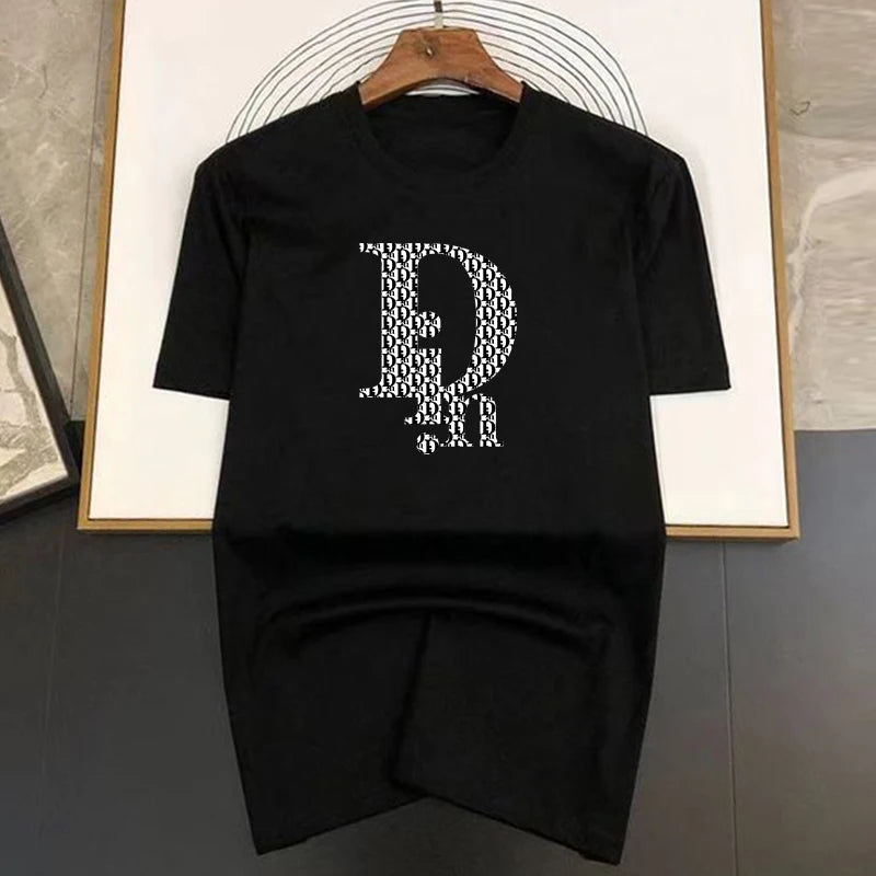 NEW Letter Print Men T Shirts