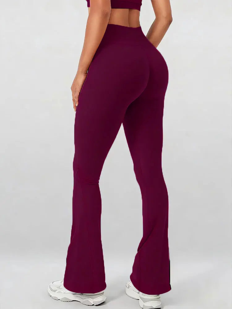 Flare Pants High Waist  Wide Leg Bootcut Leggings