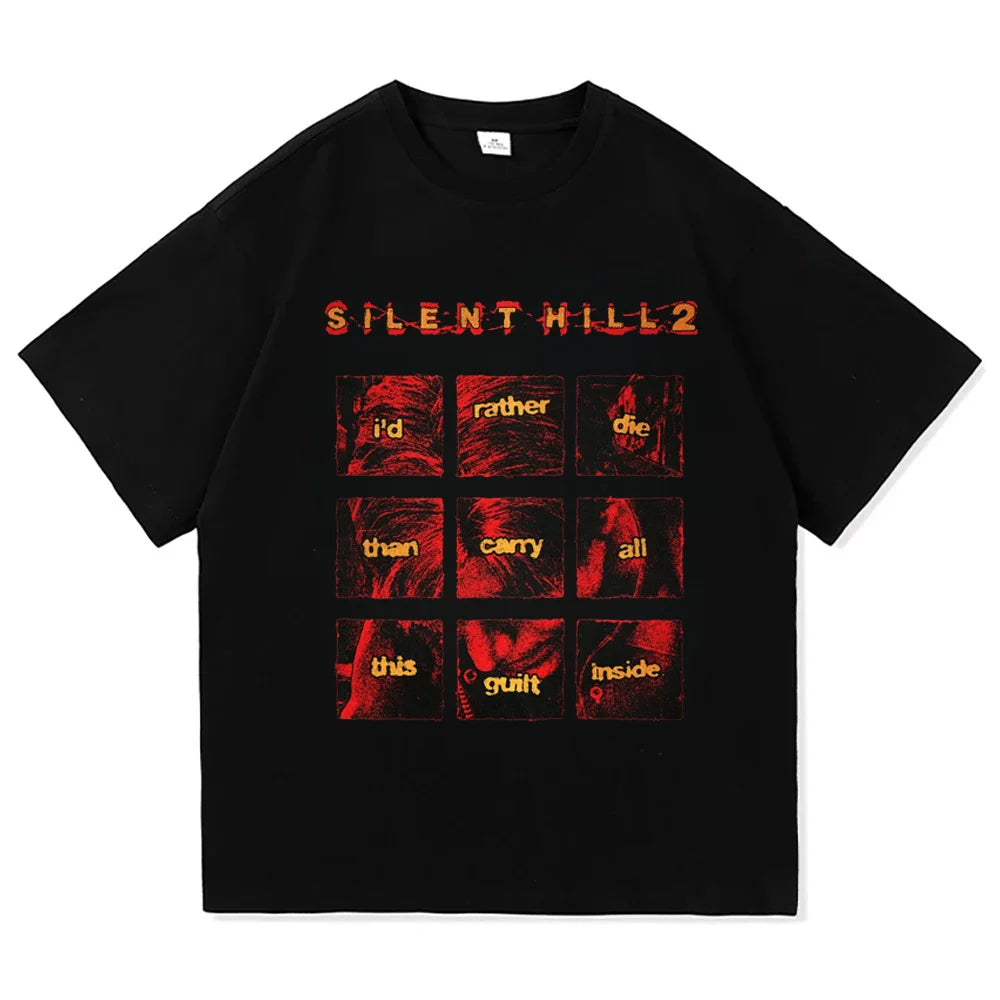 Men's Pyramid Head Silent Hill Round Neck Tees