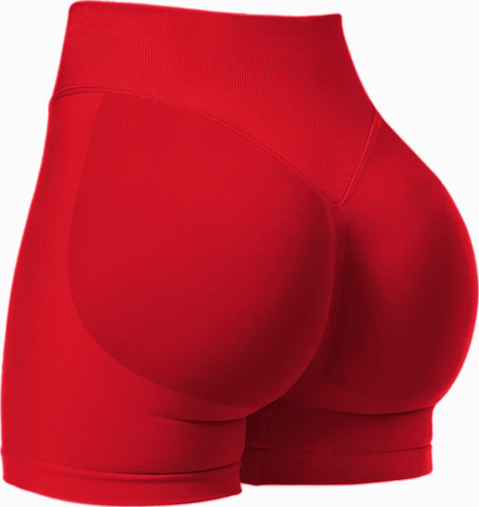 Pilates knit shorts medium intensity training high stretch