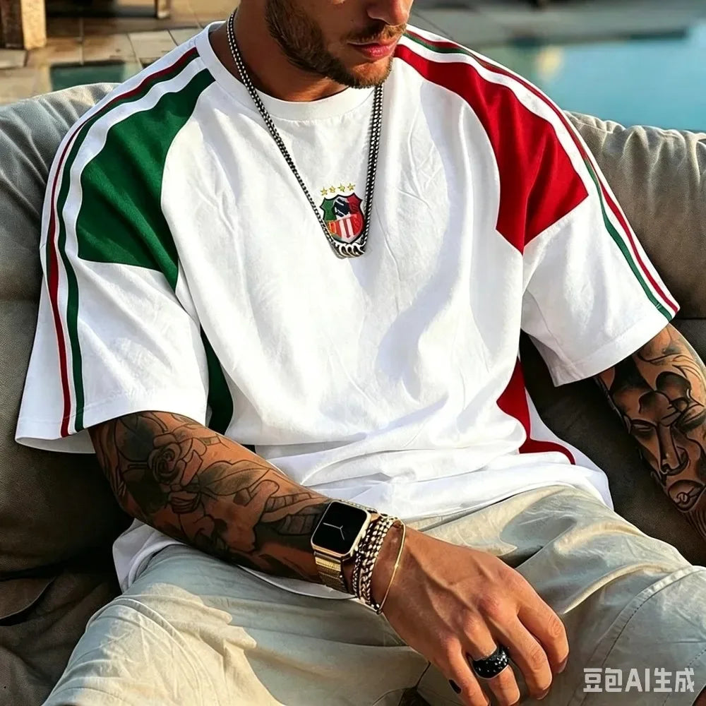 Brazil No.10 Retro Football Suit Men's and Women's 3D Printed T-shirt