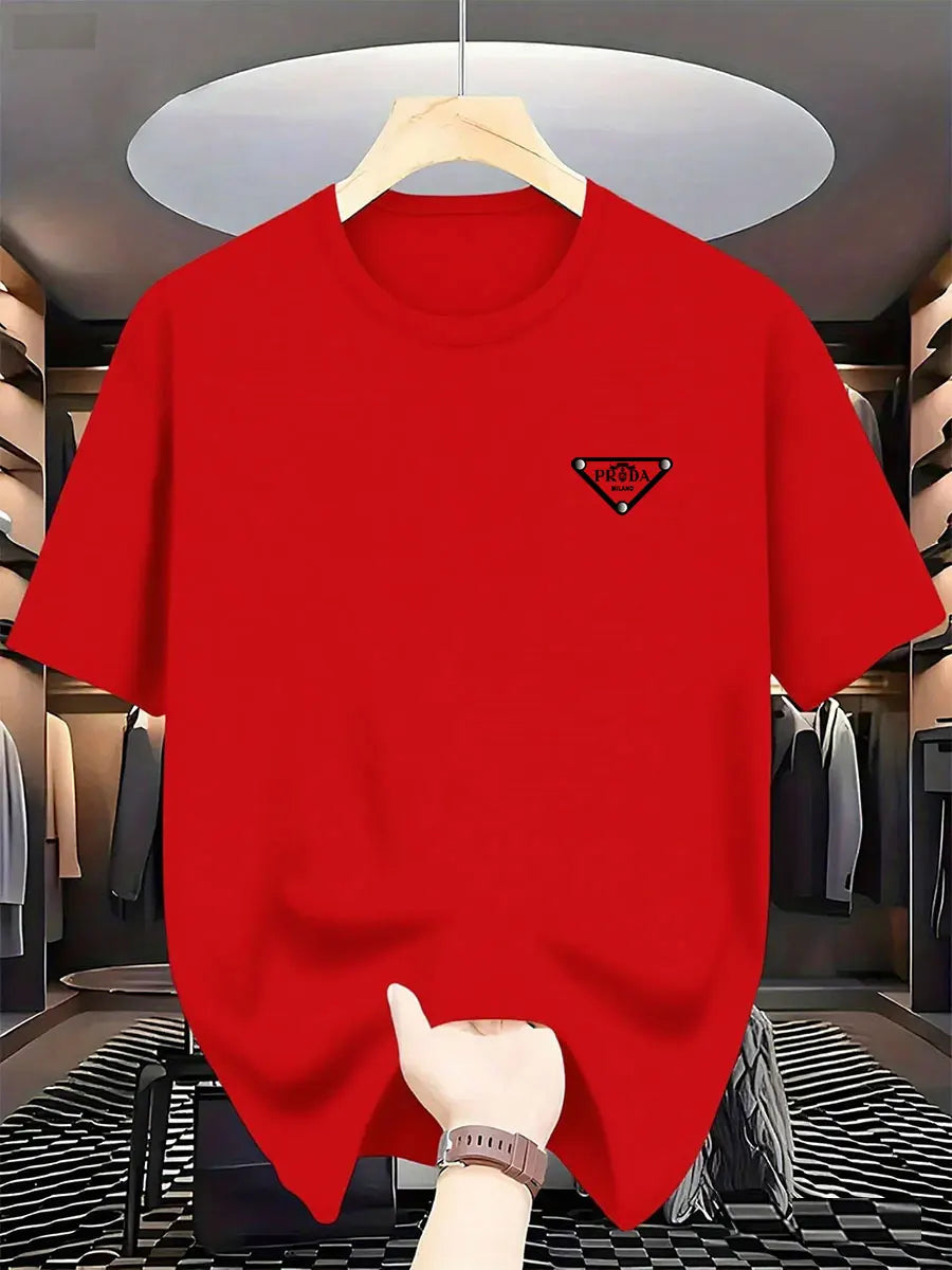 Men's high-quality pure cotton printed