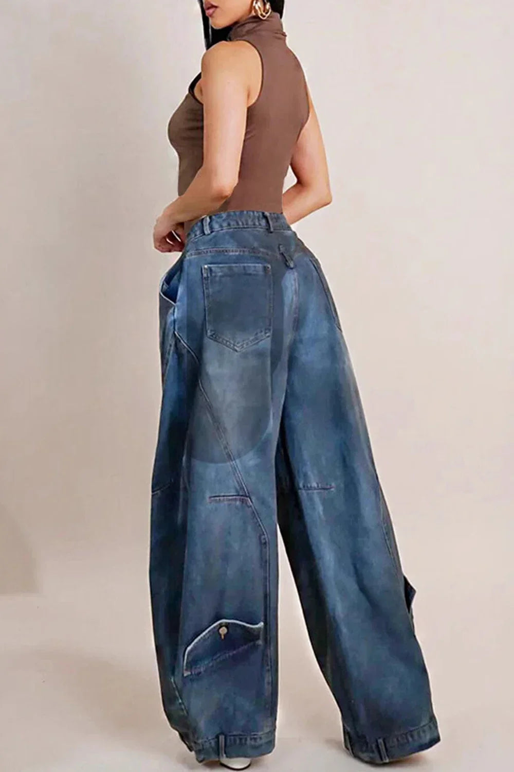 Women Loose Denim Jeans