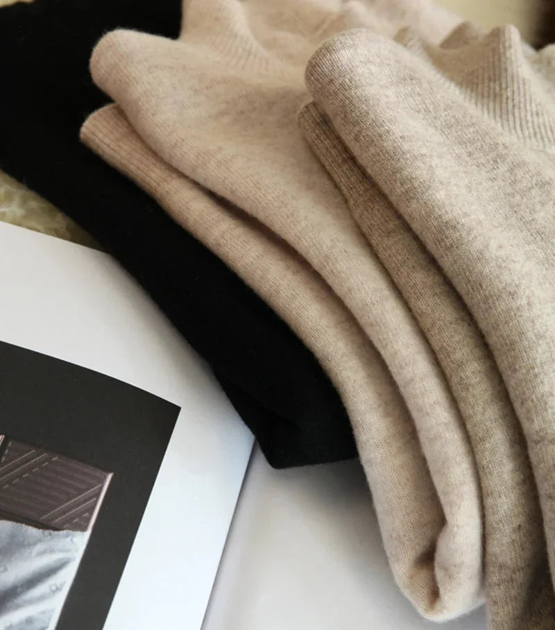 Autumn Winter chic Bottom Sweaters