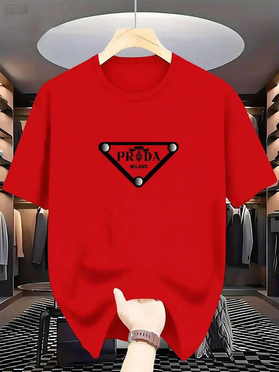 Men's high-quality pure cotton printed
