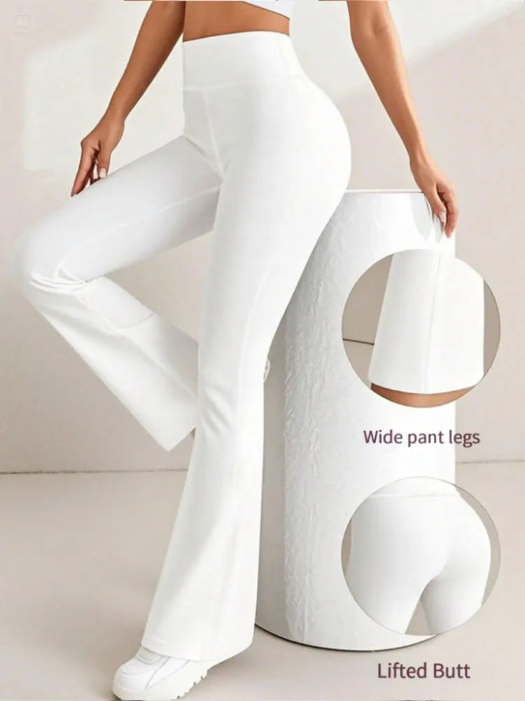 Flare Pants High Waist  Wide Leg Bootcut Leggings