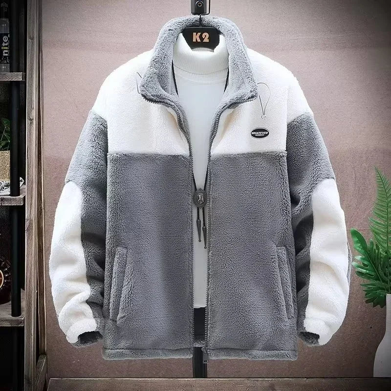 Winter Jackets New Men's Sherpa Lined Jacket