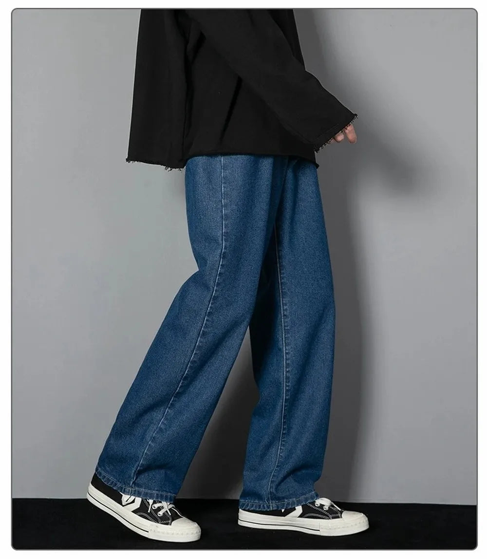 Men's Casual Long Jeans Classic