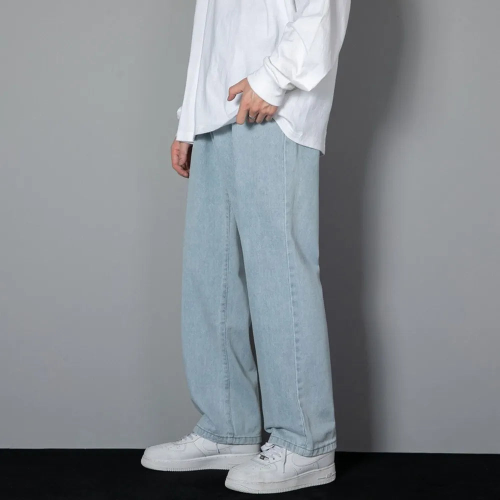 Men's Casual Long Jeans Classic