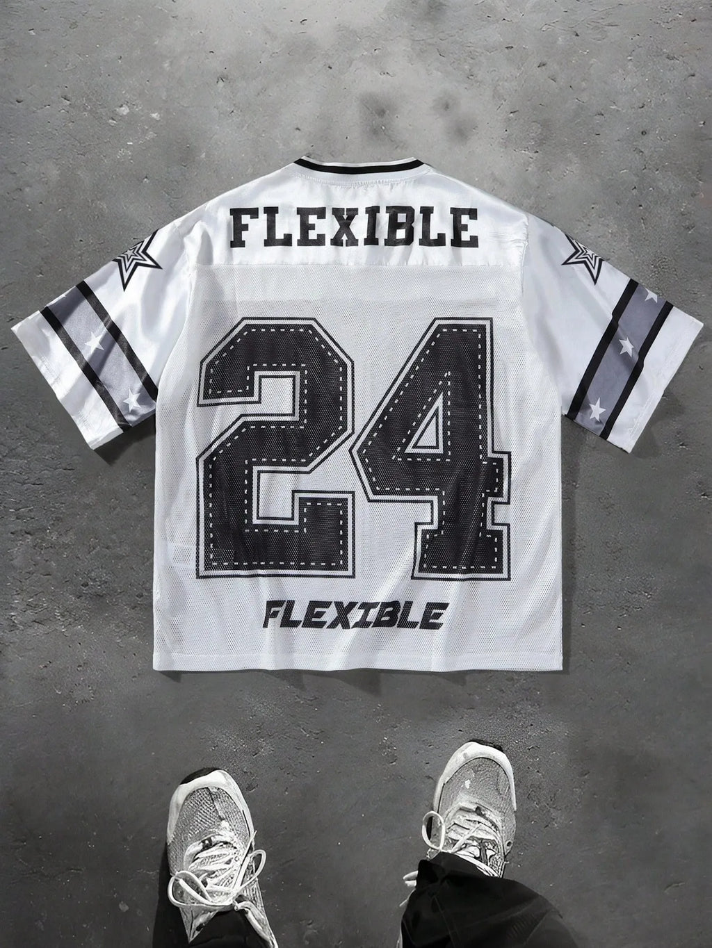 2026 Summer New Men's V-Neck T-Shirt with 3D Digital Pattern Printing