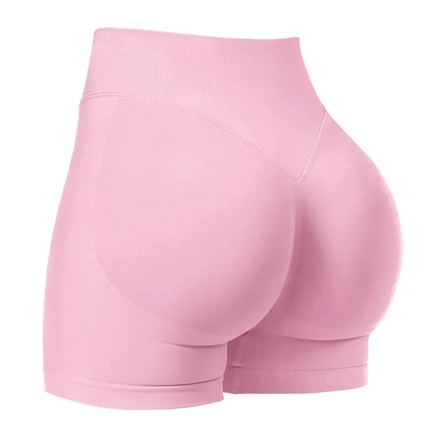 Pilates knit shorts medium intensity training high stretch