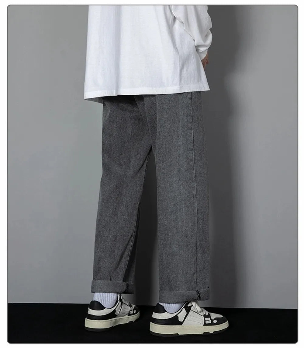 Men's Casual Long Jeans Classic