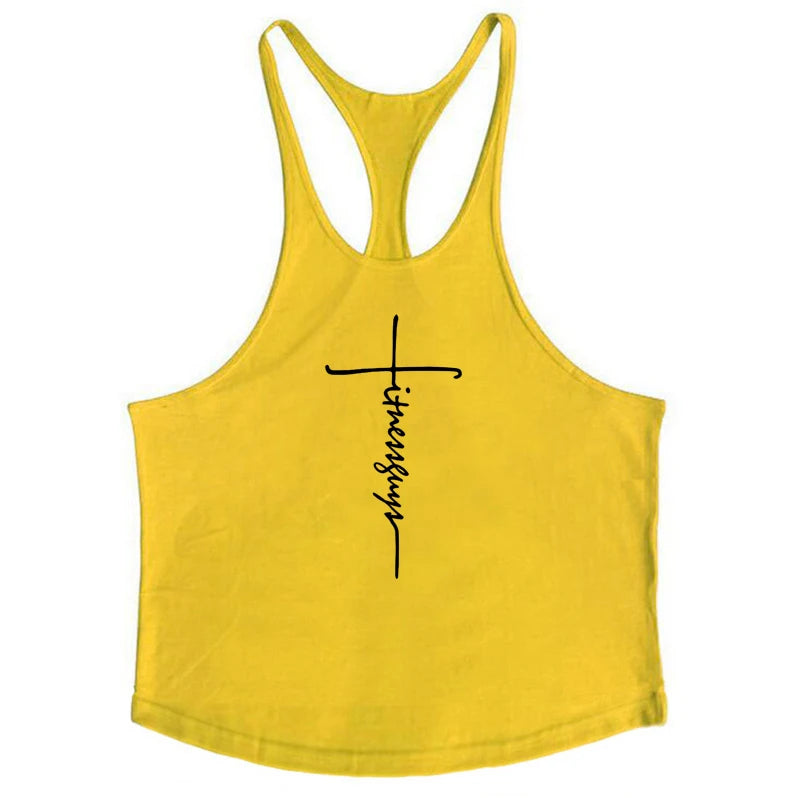 Just Gym Stringers Mens Tank Tops Sleeveless Shirt