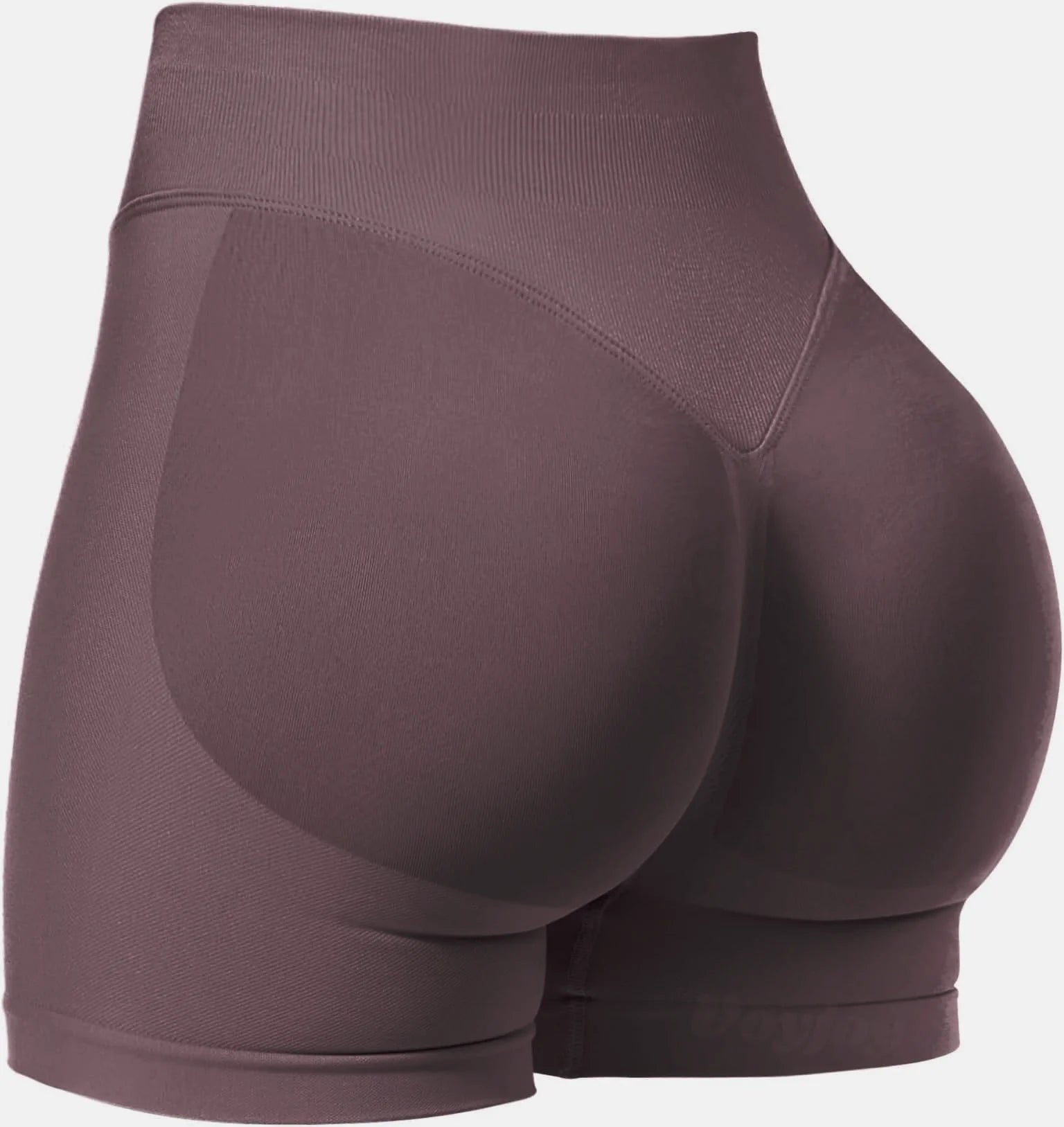 Pilates knit shorts medium intensity training high stretch