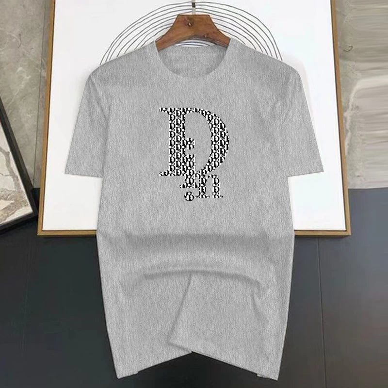 NEW Letter Print Men T Shirts
