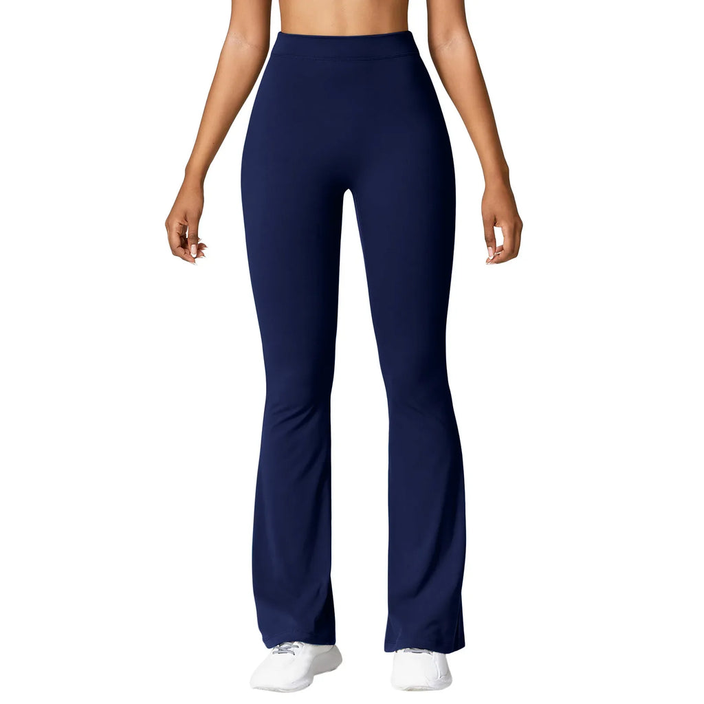 Fashion Micro Horn Leggings Women V-back Waist