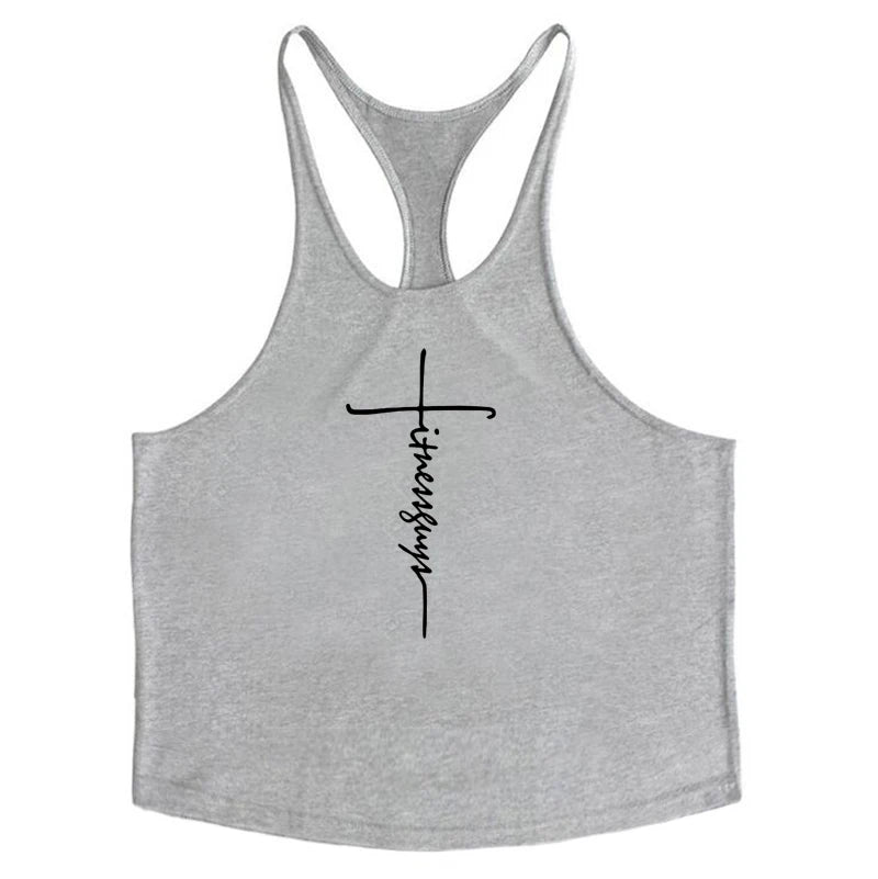 Just Gym Stringers Mens Tank Tops Sleeveless Shirt