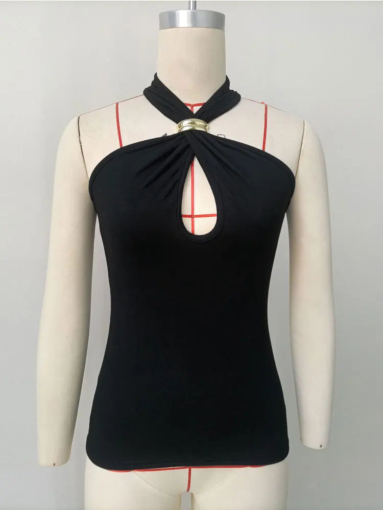 Summer Fashion Sexy Vest Top For Women Hollow Out Backless