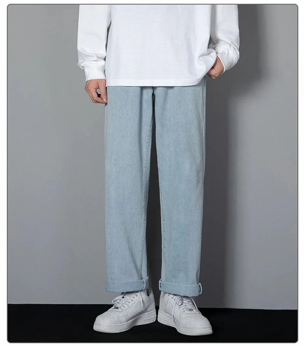 Men's Casual Long Jeans Classic