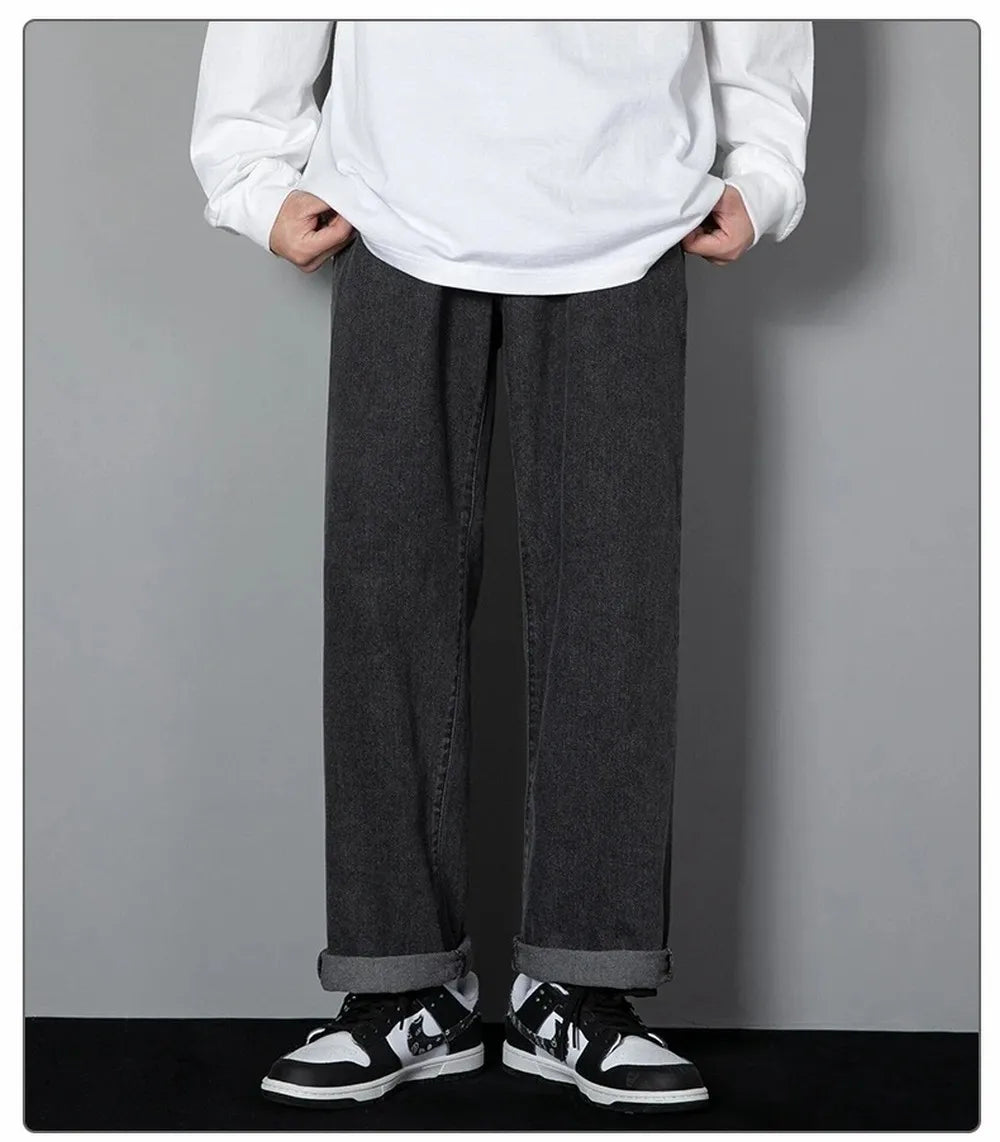Men's Casual Long Jeans Classic