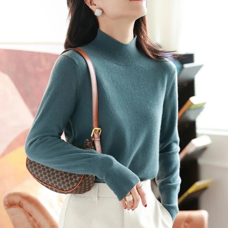 Autumn Winter chic Bottom Sweaters