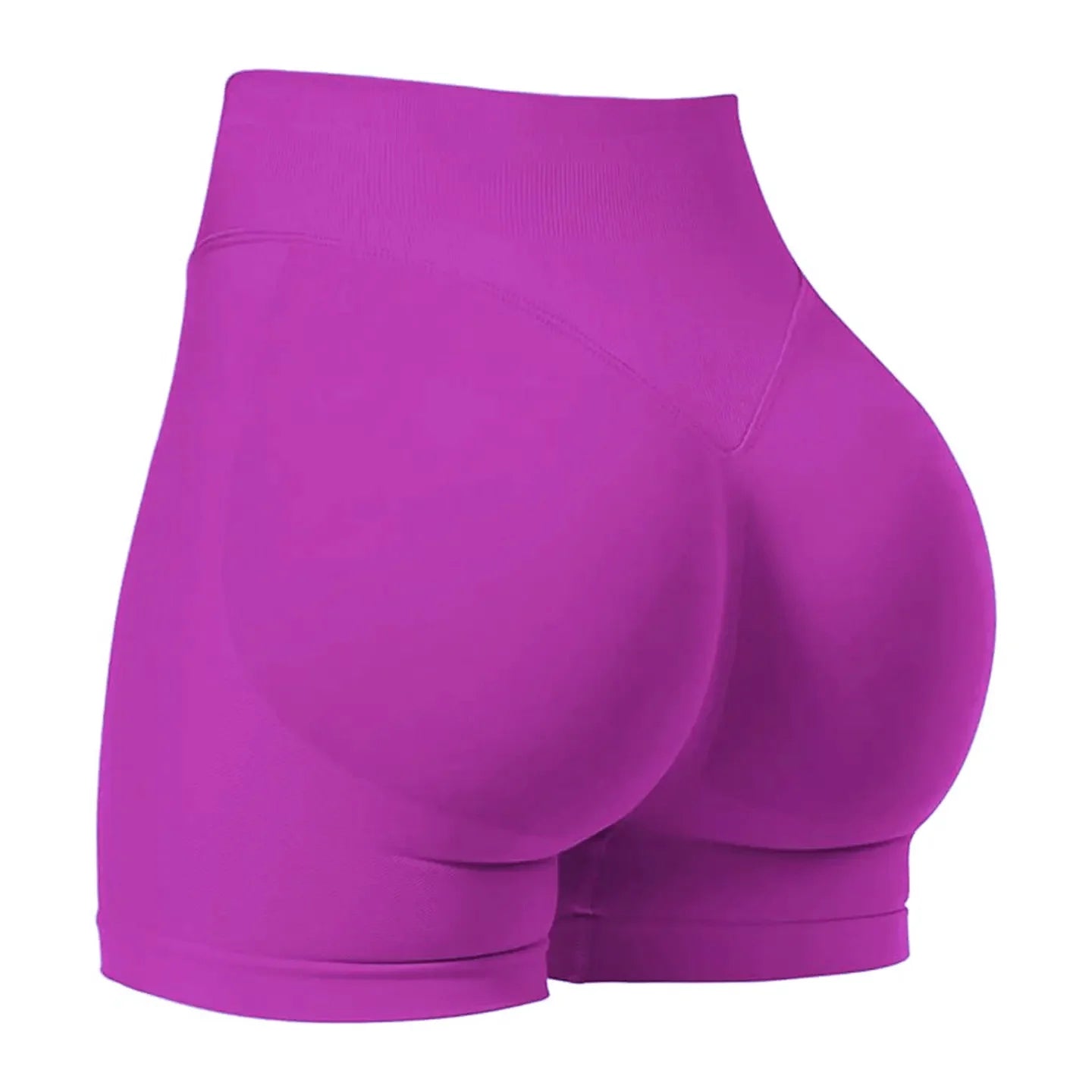 Pilates knit shorts medium intensity training high stretch