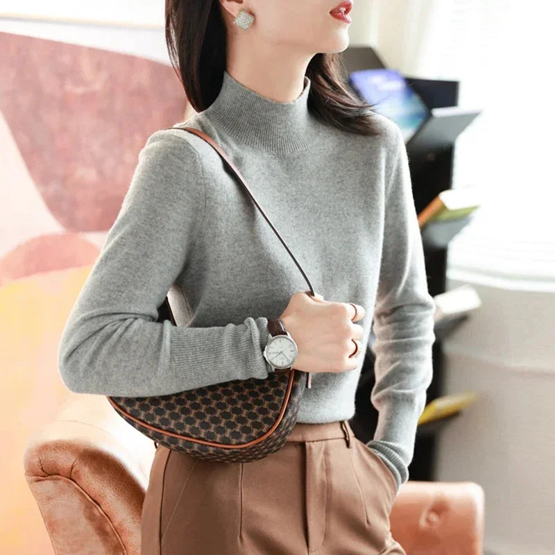 Autumn Winter chic Bottom Sweaters