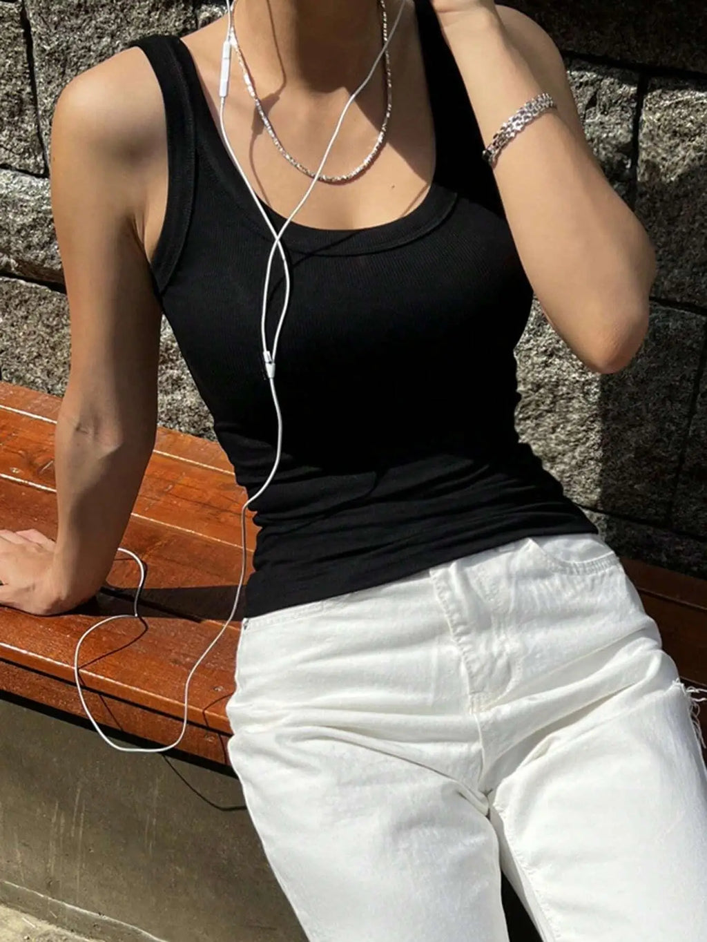 New Cotton Sleeveless Outerwear Top