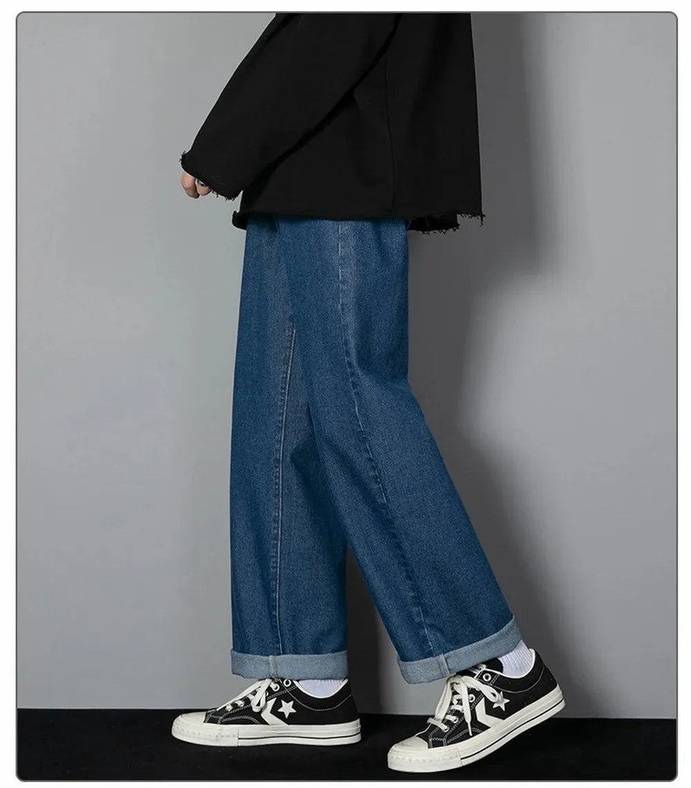 Men's Casual Long Jeans Classic