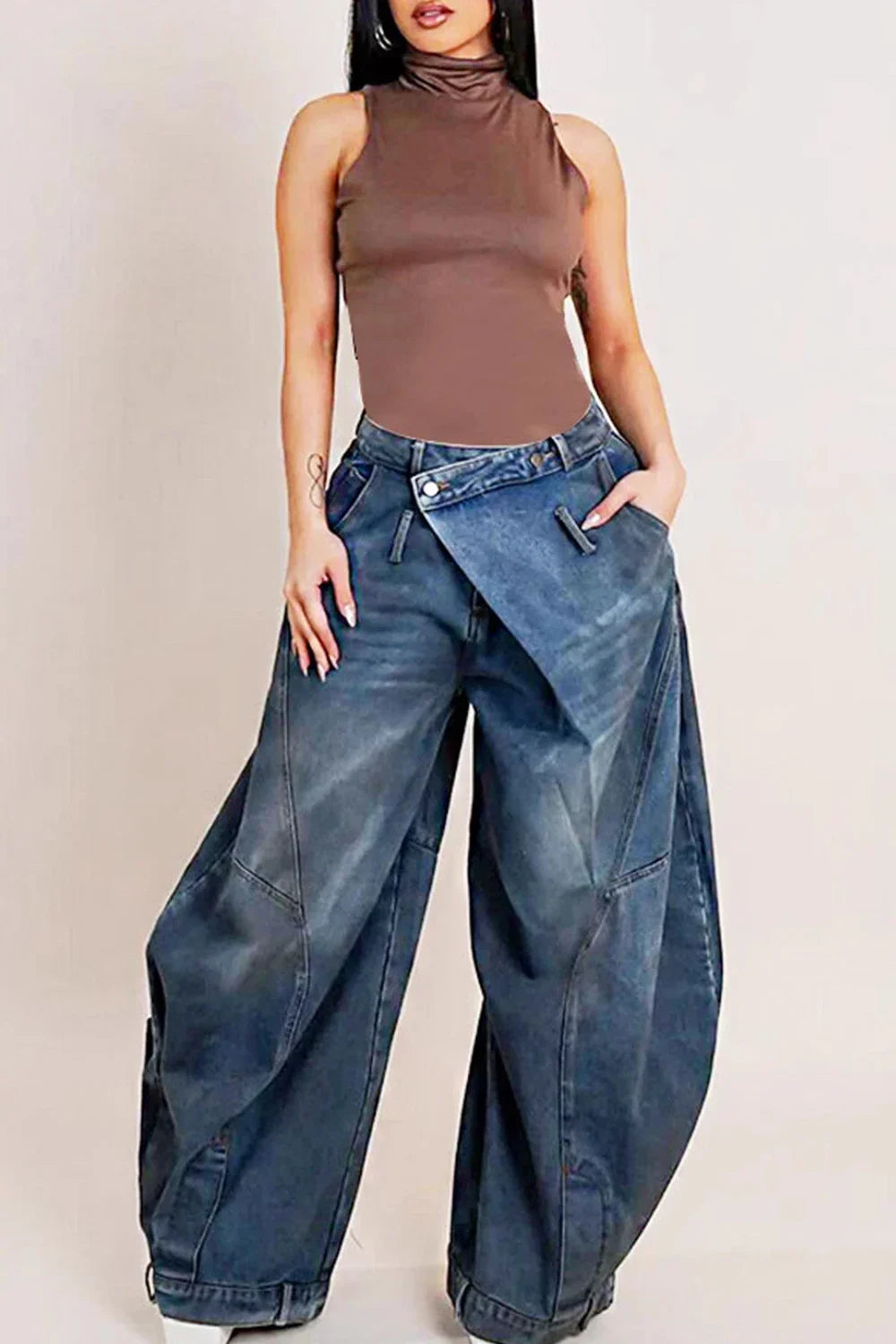 Women Loose Denim Jeans